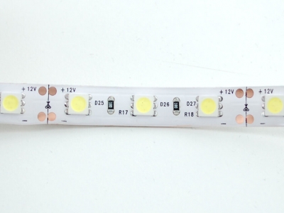 Soğuk Beyaz LED Hava Koşullarına Dayanıklı Esnek Şerit 60 LED - 1m - 2