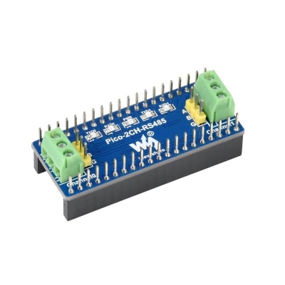 SP3485 Transceiver for Raspberry Pi Pico (2-Channel RS485 Module for UART - RS485) - 1
