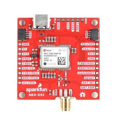 SparkFun GNSS Correction Data Receiver - NEO-D9S (Qwiic) - 2