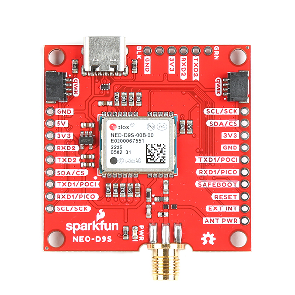 SparkFun GNSS Düzeltme Veri Alıcısı - NEO-D9S (Qwiic) - Thumbnail