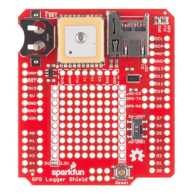 SparkFun GPS Kaydedici Shield