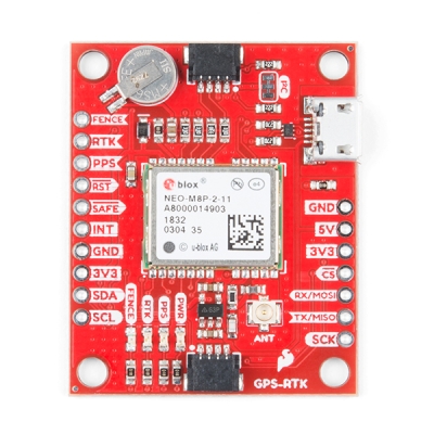 SparkFun GPS-RTK Board - NEO-M8P-2 (Qwiic) - 4