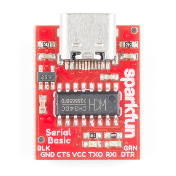 SparkFun Serial Basic Breakout - CH340C and USB-C - Thumbnail