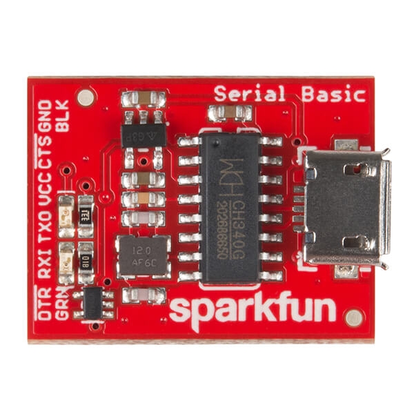 SparkFun Serial Basic Breakout - CH340G - Thumbnail