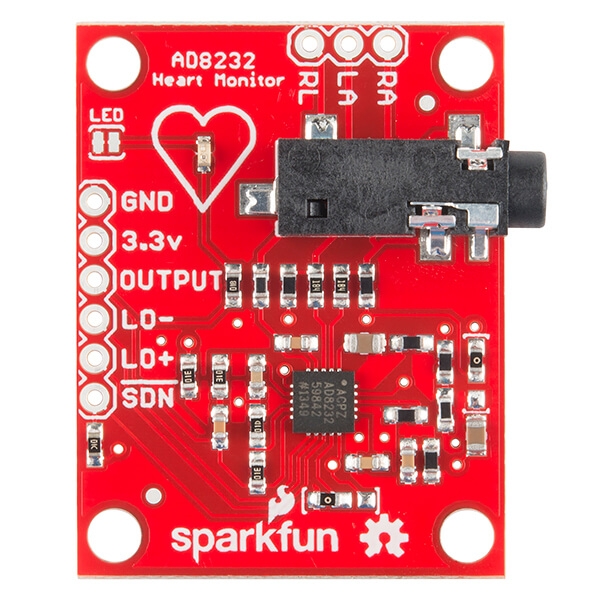 SparkFun Single Lead Heart Rate Monitor - AD8232 - Thumbnail