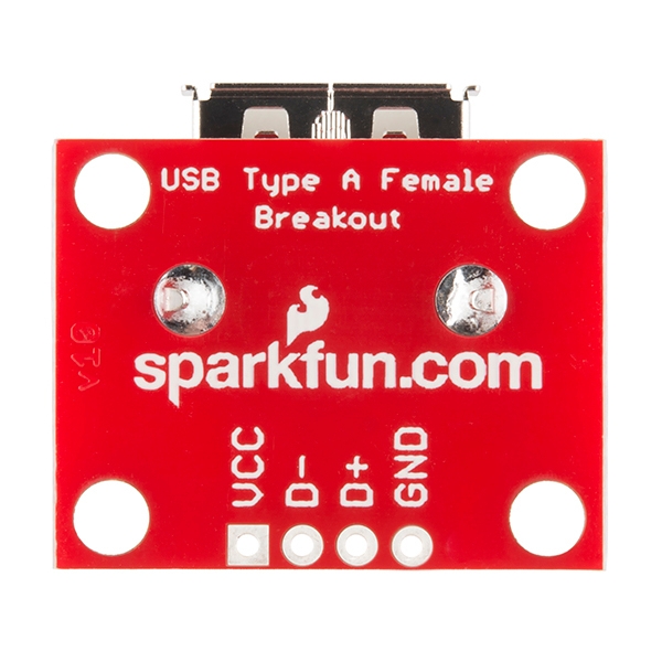 SparkFun USB Tip A Dişi Breakout - Thumbnail