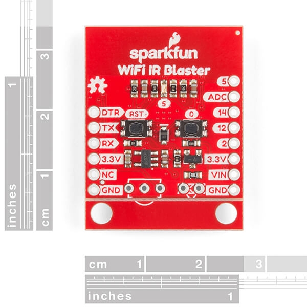 SparkFun WiFi IR Blaster (ESP8266) - Thumbnail