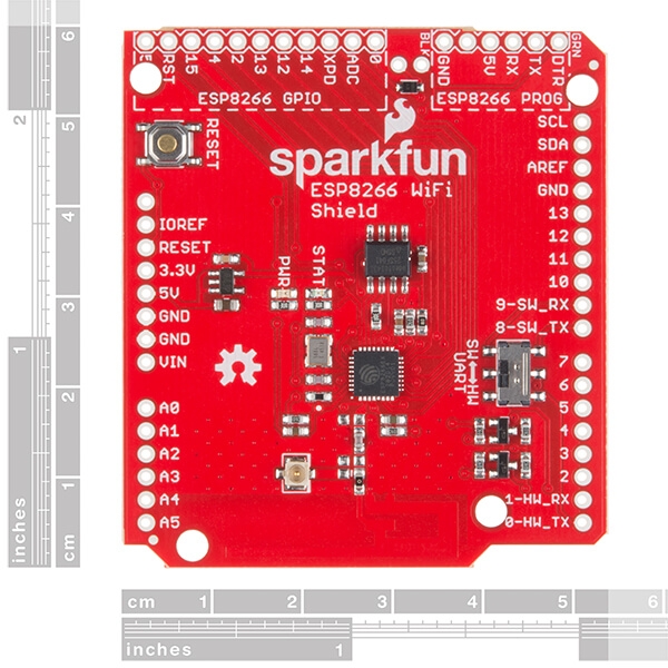 SparkFun WiFi Shield - ESP8266 - Thumbnail