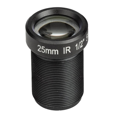 Telefoto M12 Lens - 5 MP (25 mm, 1/2