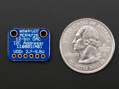 The MCP4725 Breakout Board is a 12-Bit DAC with an I2C Interface - 3