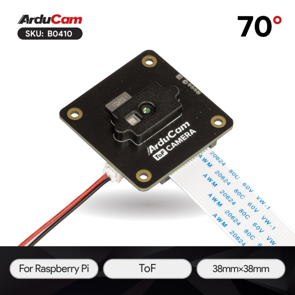 Arducam - Time of Flight Camera for Raspberry Pi