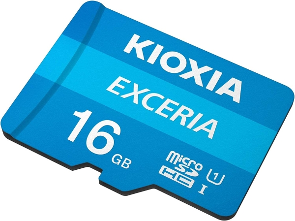 Toshiba 16 GB Micro SDHC Memory Card Exceria - Thumbnail