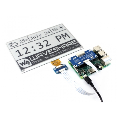 Universal e-Paper Raw Panel Driver HAT - 3