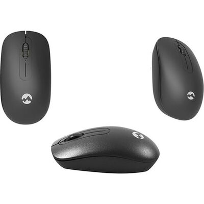 Wireless Q Multimedia Keyboard + Mouse Set Black