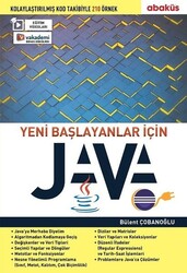 Abaküs Kitap - Yeni Başlayanlar için Java (Eğitim Videolu)