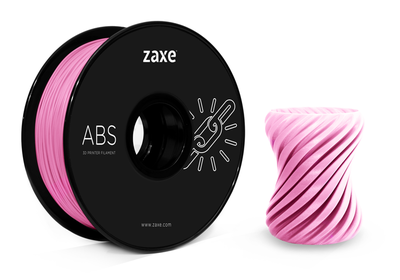 Zaxe Filament مادة طباعة 3D نوع ABS لون زهري