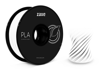 Zaxe Filament مادة طباعة 3D نوع PLA أبيض
